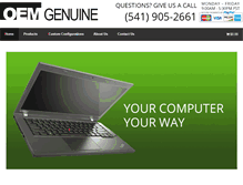 Tablet Screenshot of oemgenuine.net